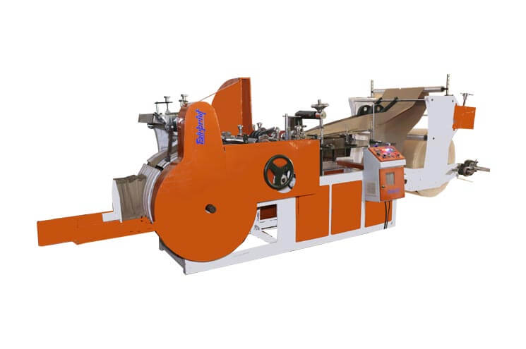 Facilities Alarming Thorns Paper Bag Making Machine Manufacturers & Supplier in India.